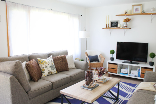 4 Tips To Decorate A Living Room + Our Makeover Revealed