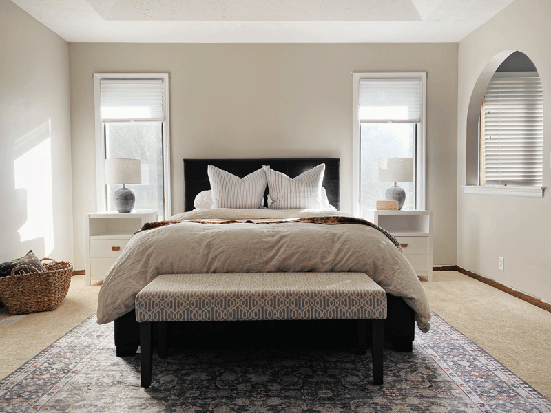 Choose The Right Rug For Under A Bed, What Size Rug Do You Need To Go Under A King Bed