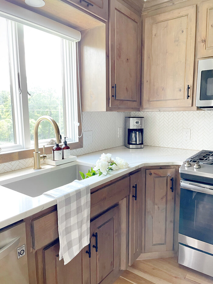 How To Make Rustic Kitchen Cabinets By, Staining Your Own Kitchen Cabinets