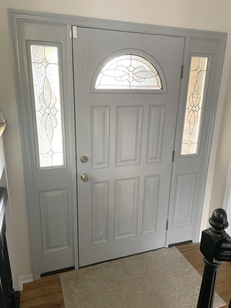 How to Paint a Fiberglass Door + Best Kind of Paint to Use