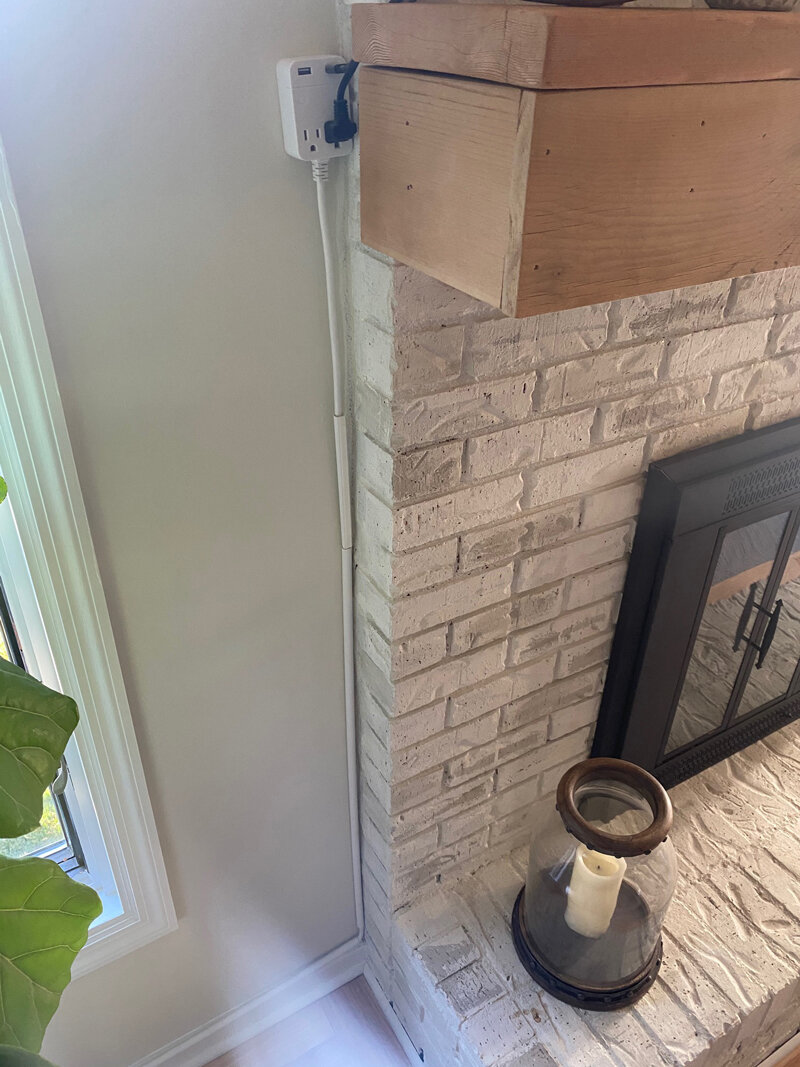 How To Mount A Tv Over Brick Fireplace, Install Flat Screen On Brick Fireplace