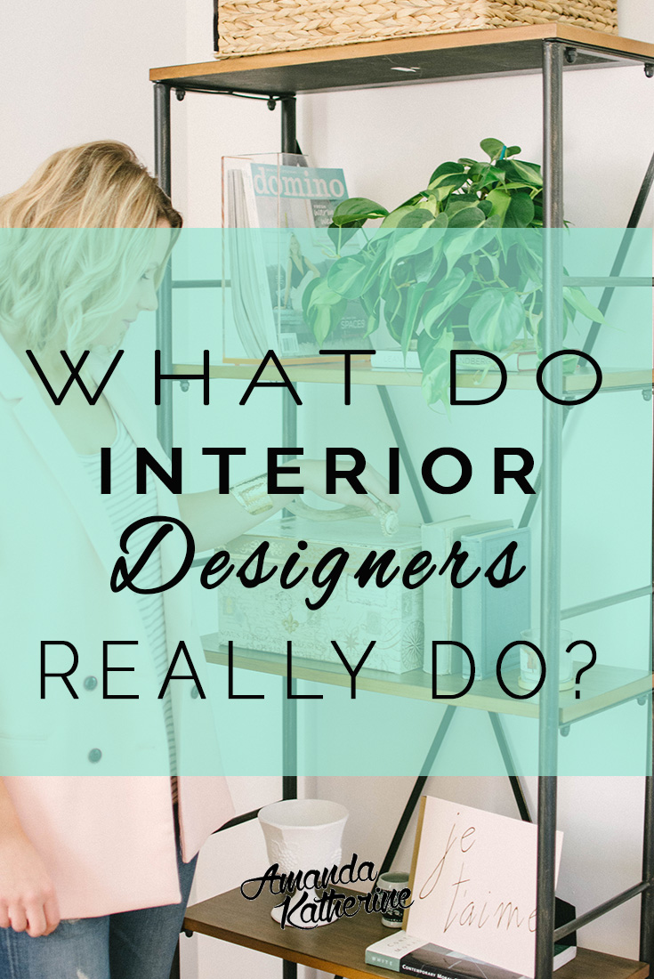 have you considered hiring an interior decorator or designer for a project in your home? Here's the low down on what interior designers really do and how they help you find your style, give decorating ideas, and most of all, help you decorate your h…