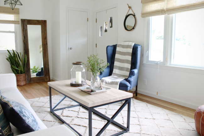 4 tips to decorate a living room you love + our living room reveal