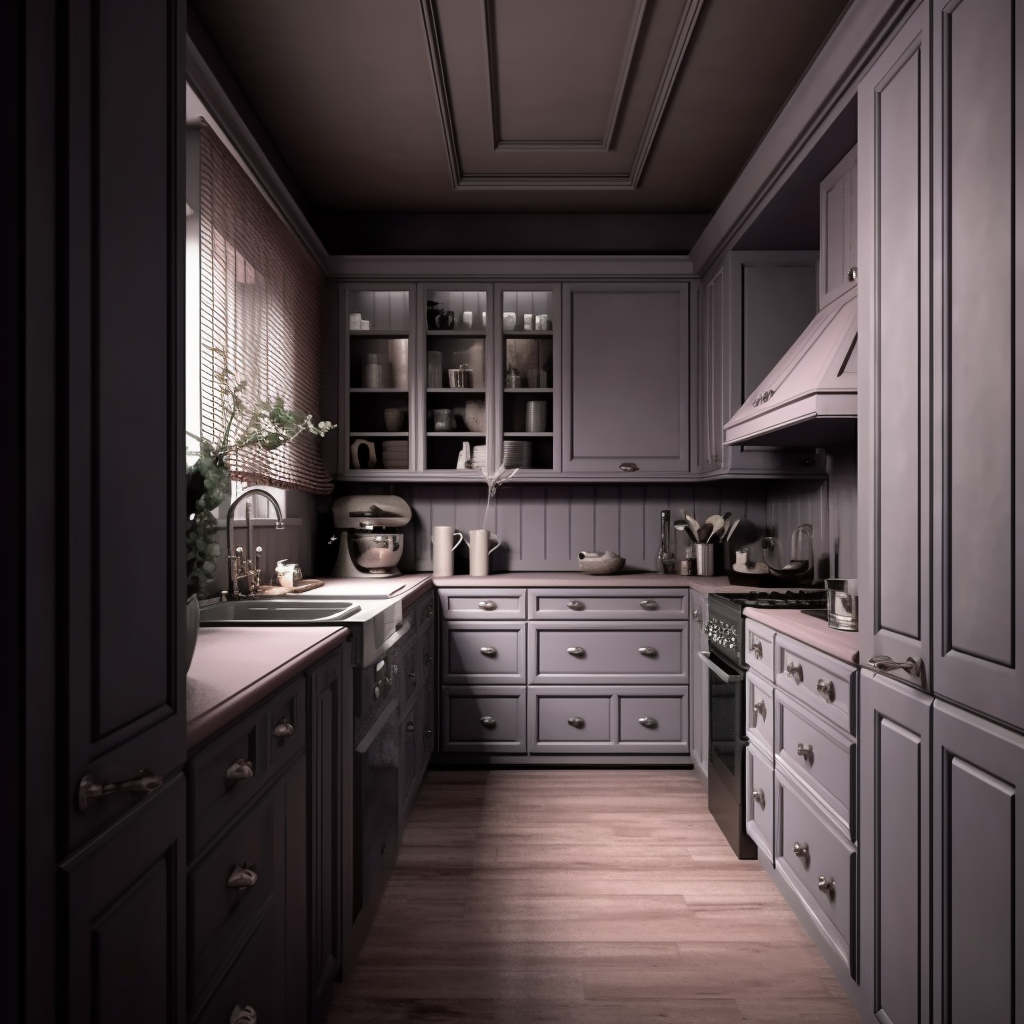 gorgeous greige kitchen cabinets