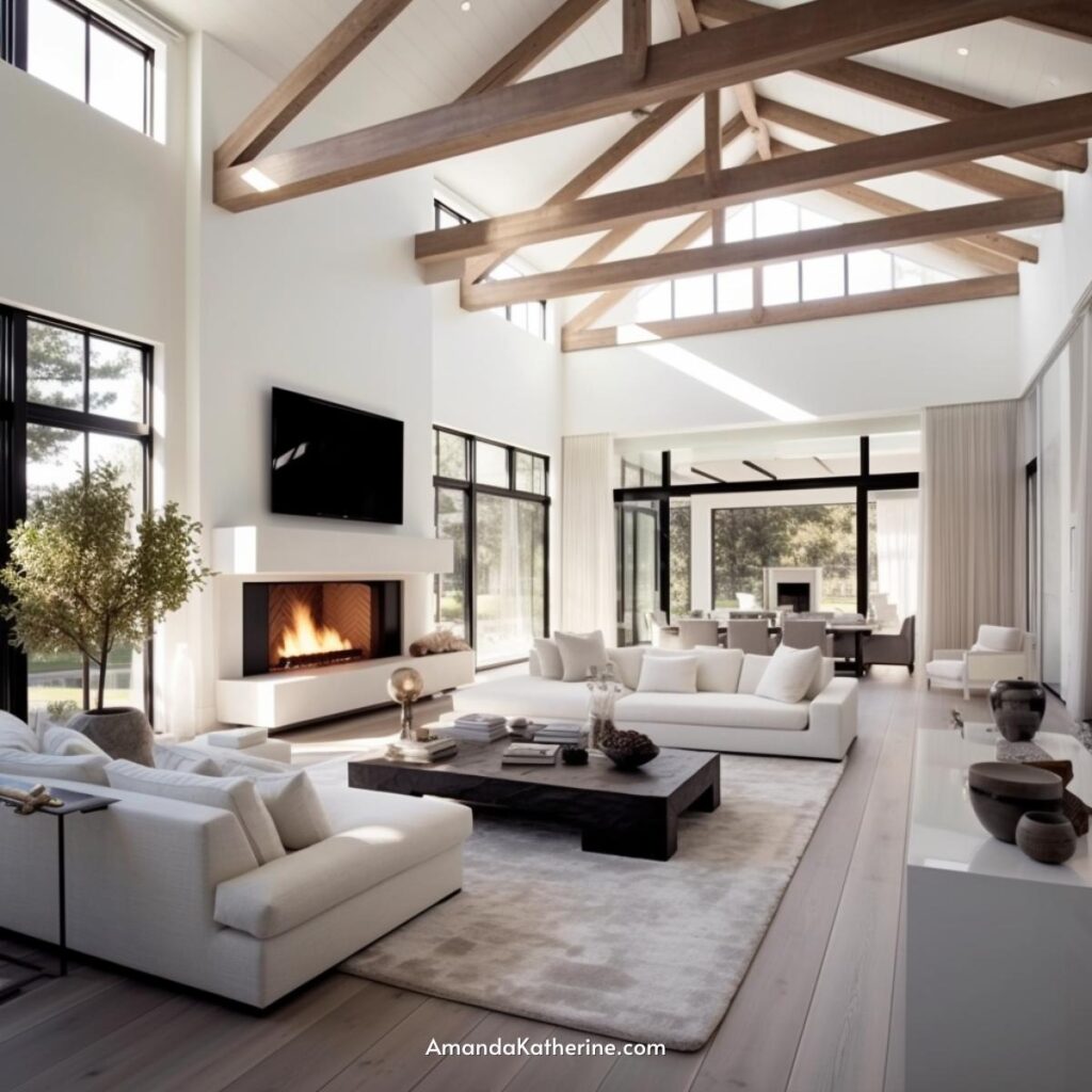 31 Stunning Fireplace Wall Ideas with a TV for your Living Room ...