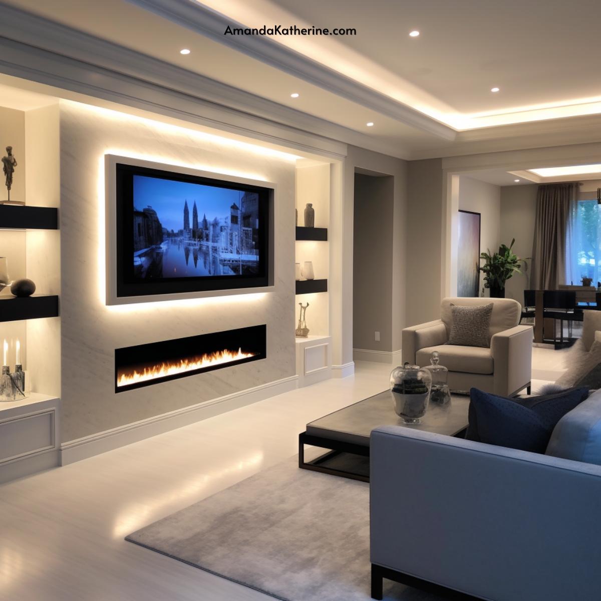 15 Stunning Living Room TV Wall Ideas With Fireplace Modern Cozy 15 Stunning Living Room TV Wall Ideas With Fireplace Modern Cozy