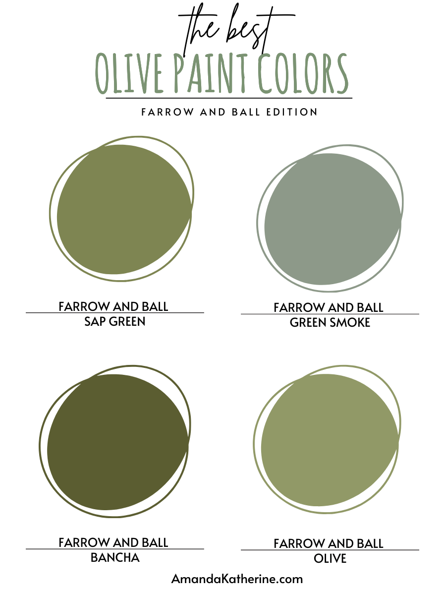 light olive green color scheme paint colors