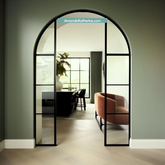 17 Unique Glass Pocket Door Ideas for a Bit of Whimsy - Amanda ...