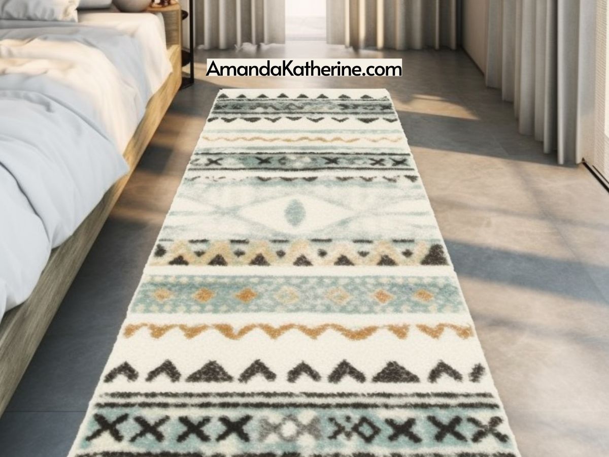 ideal rug size for queen bed 4x6