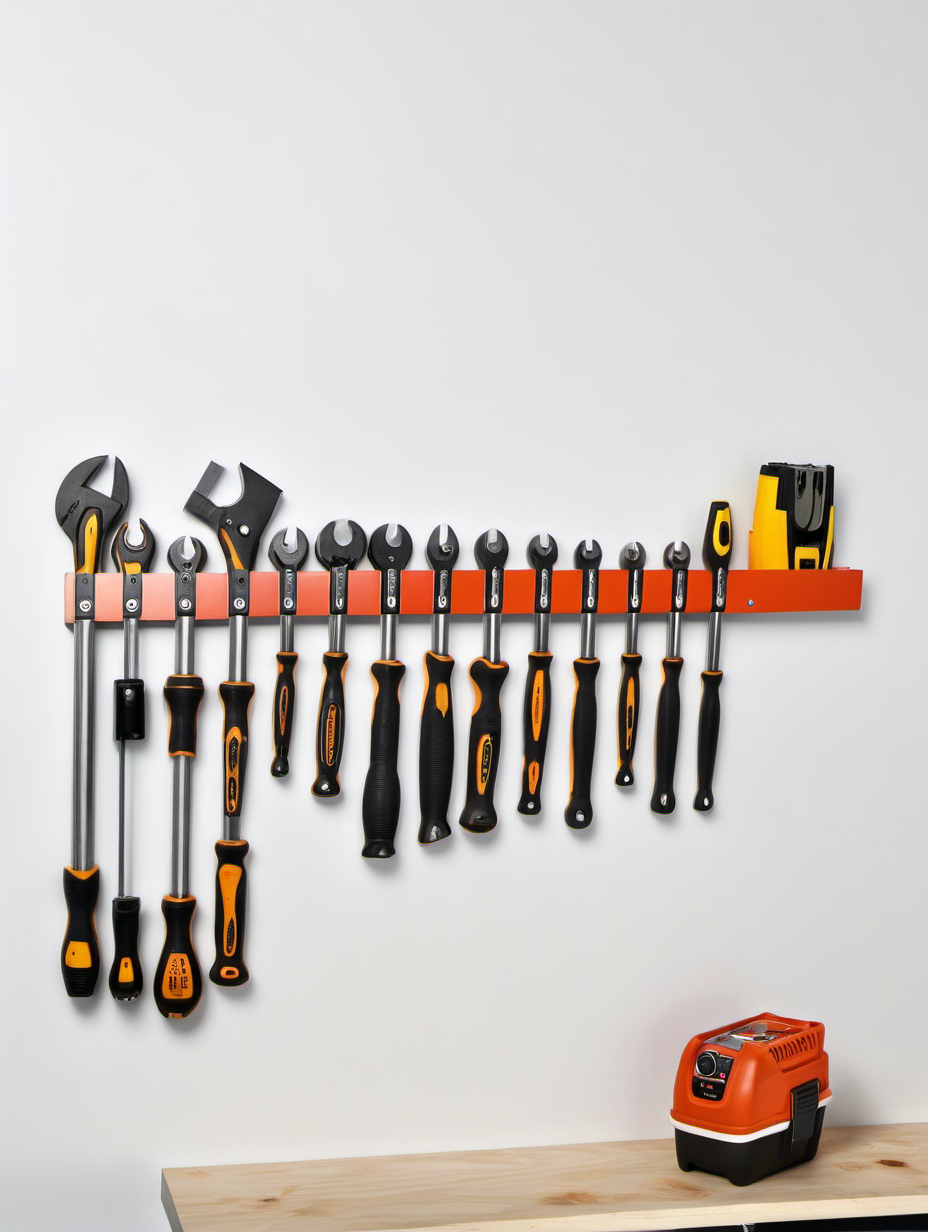 tool storage cabinets - magnetic strip 