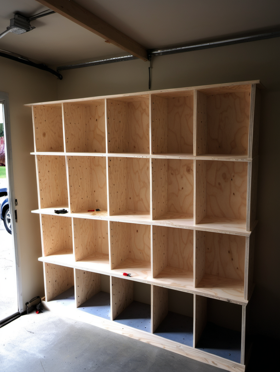 tool storage cabinets - shelving units DIY
