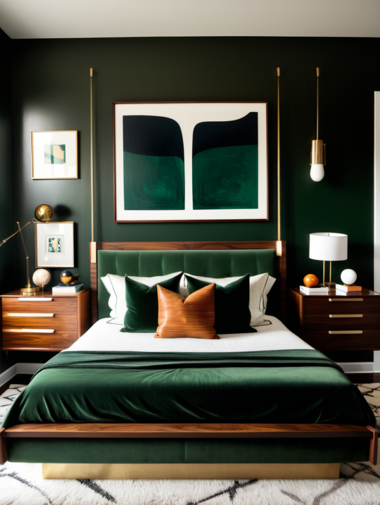 Dark Green Bedroom Ideas That Will Inspire You