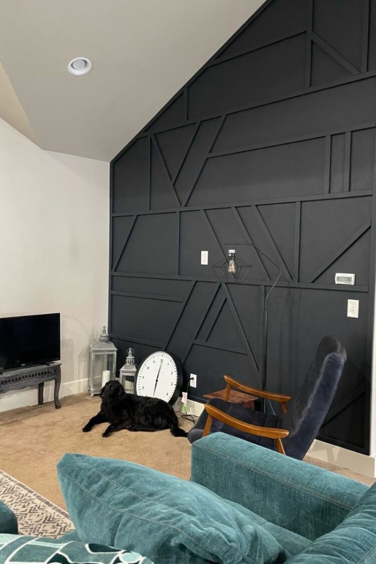 Wood Accent Wall DIY Step by Step Guide - Amanda Katherine Interiors